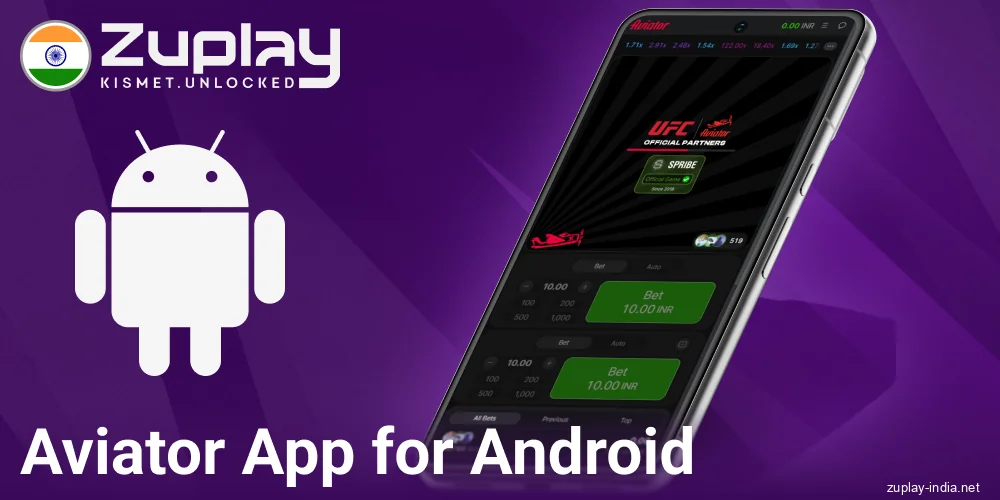 Play Aviator in the Android application Zuplay IN