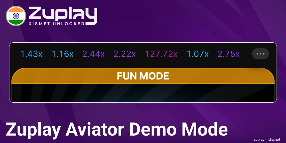 Play Aviator Zuplay in trial mode for Indians