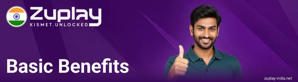Advantages of Zuplay IN Bookmaker
