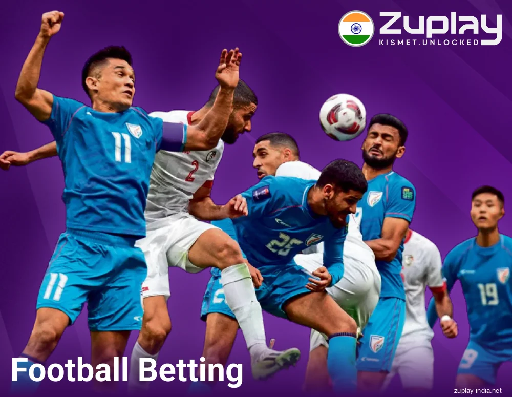 Bet on football in Zuplay India