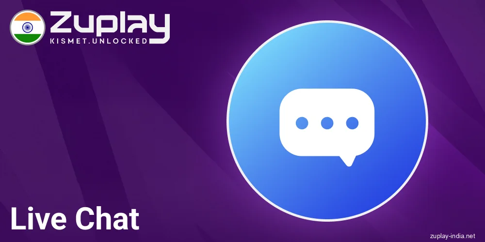 Zuplay IN Chat Support