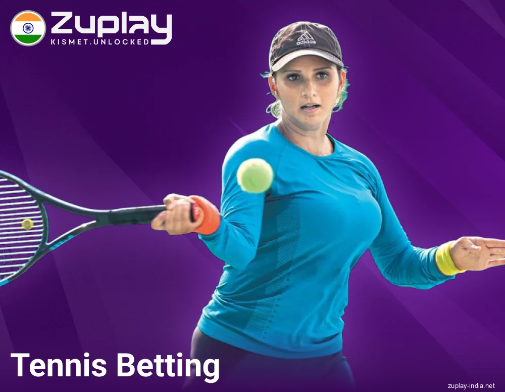 Bet on tennis in Zuplay India